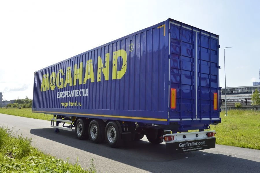 Closed Type Three-Axle Semi-Trailer VSA-453 (No Hydraulic Equipment)