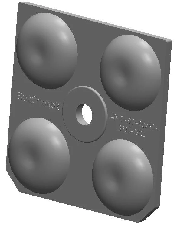 عدسة للإضاءة LED AMT-ST-40x40-3535-ECL
