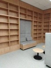 Library Bookshelf for Efficient Book Storage