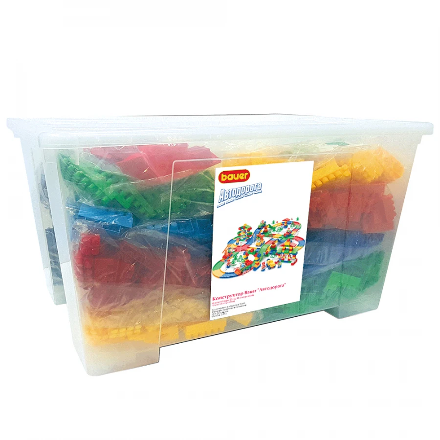 Educational Traffic Road Construction Set for Kids - Bauer Model