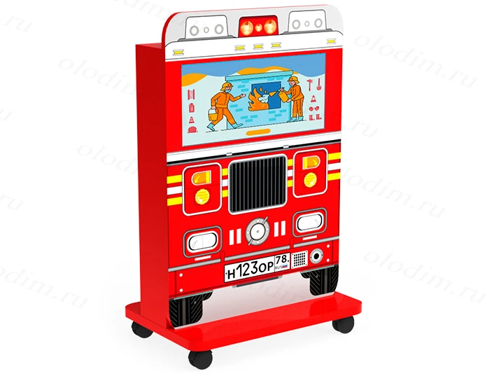 Touchscreen Mobile Complex "Rescuer" Model Center