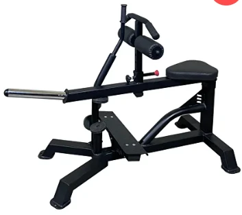Calf Machine (Seated) with Free Weights
