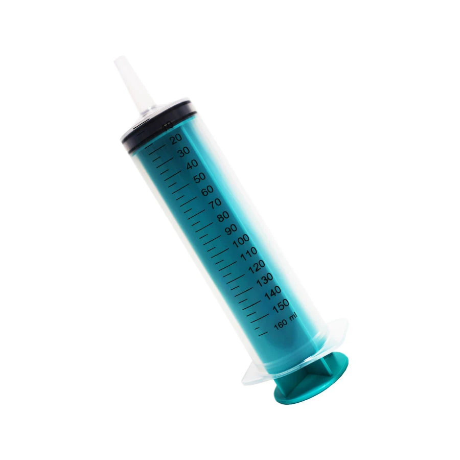 Sterile Single-Use 3-Part Injection Syringes with Universal Catheter Tip - 160ml