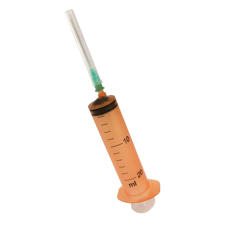 20 ml Sterile Single-Use Injection Syringes with Light-Protection, Luer Lock