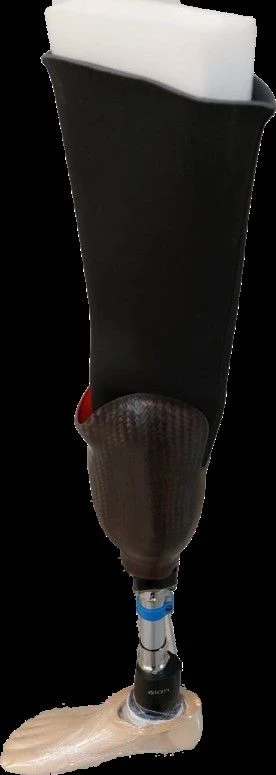 بروتيز الساق المودولاري مع وحدة قدم مزودة بتحكم دقيق