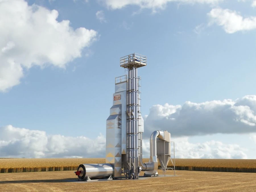 Modular Grain Dryer Type "C" S-20 Standard (Direct Gas Heating)