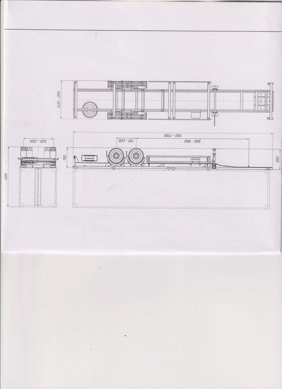 مقطورة حاويات PK-2، النوع P2، التعديل 92298-0000010