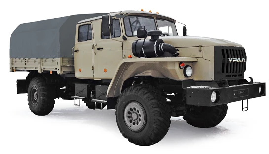 Ural 43206-0551-71 Cargo Vehicle for Heavy Load Transport