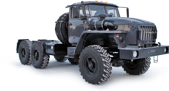 Ural 55571-72 Chassis with "4320" Cabin
