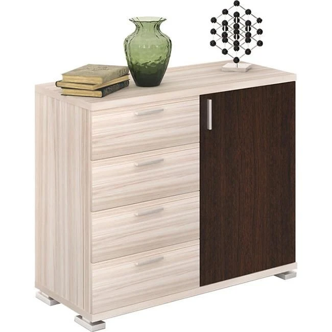 Universal Office Cabinet by Bashkir Furniture Factory