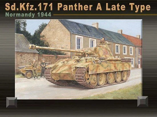Panther A Tank Assembly Model