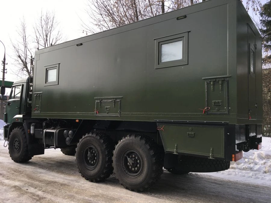Mobile Control Point MPZ9A2 on KAMAZ 43118-50 Chassis