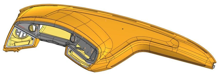 لوحة عدادات كاملة للمركبات - نموذج 5299230-5315100