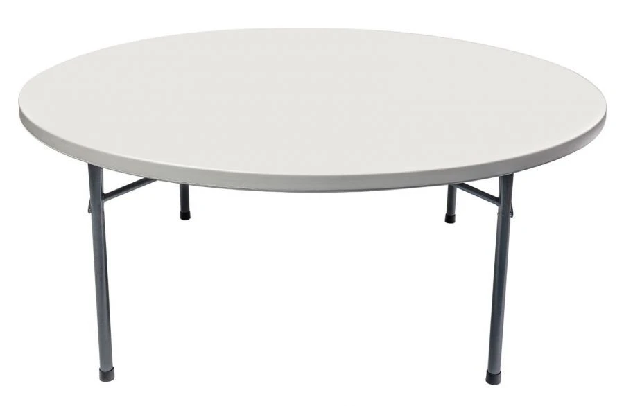 Round Dining Table with Metal Frame, Art. 23637044