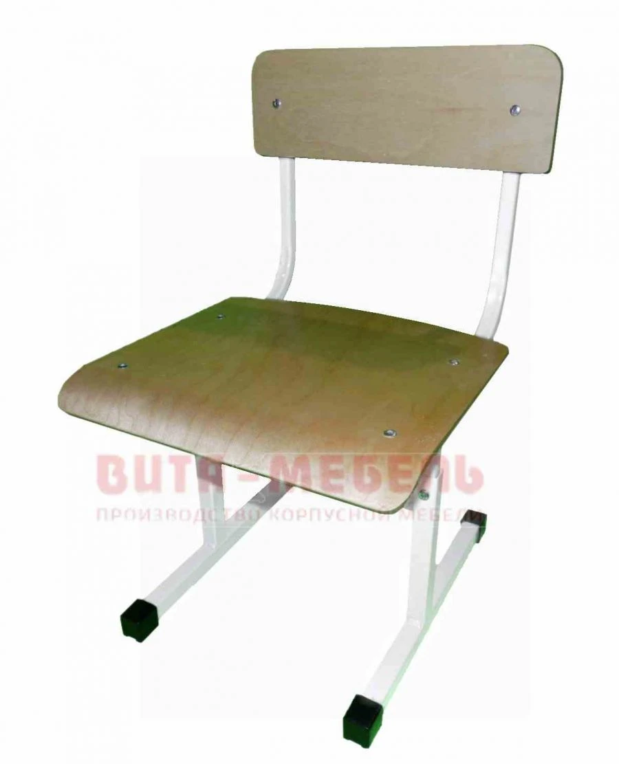 Adjustable Height School Chair with Metal Frame