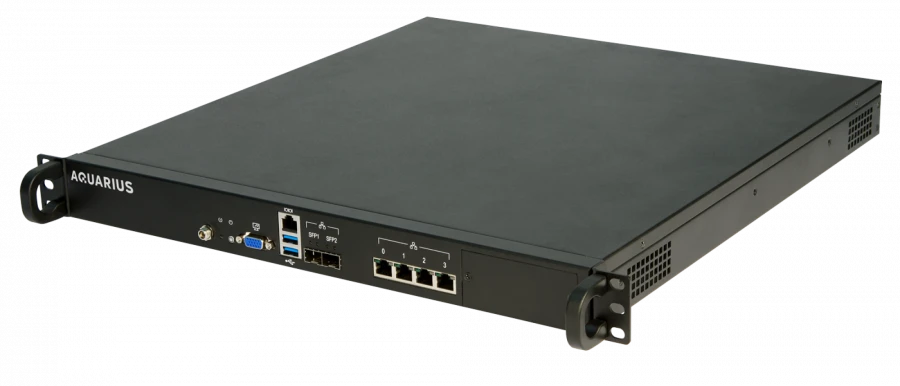 Compact Server for Decentralized IT Solutions with 19\" Rack Mounting - Aquarius T30 S001DC