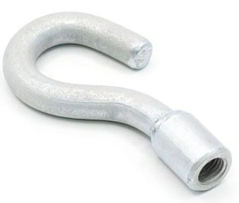 Hook-Shaped Nut PD 16 for Through Bolts and Hooks