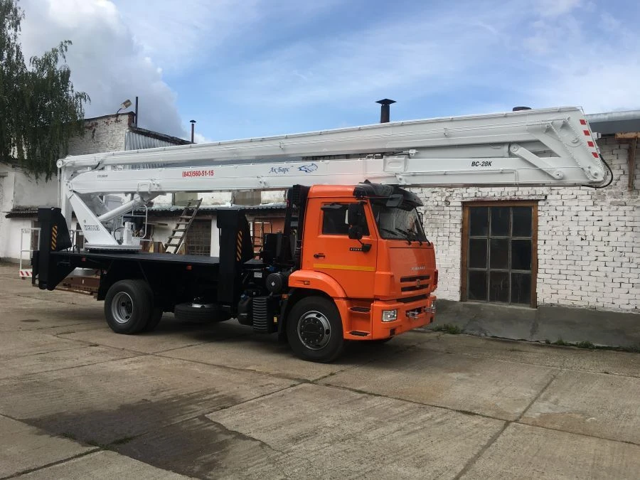 Aerial Work Platform ВС-28K on KAMAZ-43253 Chassis