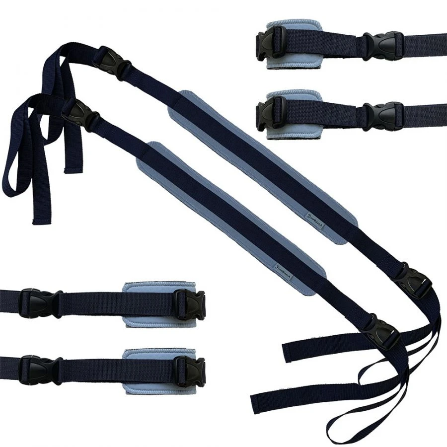 مجموعة مثبتات هوائية للأطفال من 7-11 سنة (2 يدين، 2 ساقين، 2 جذع)