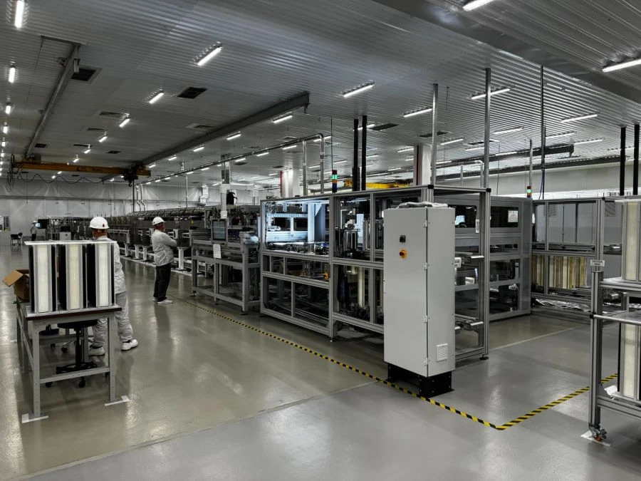 تركيب عملية PVD المؤتمتة للتعامل الفعال مع الألواح PLU PVD