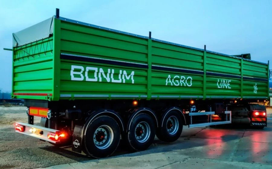 Special Trailer BONUM 914283 (Modification 914283-02) with BPW Axles