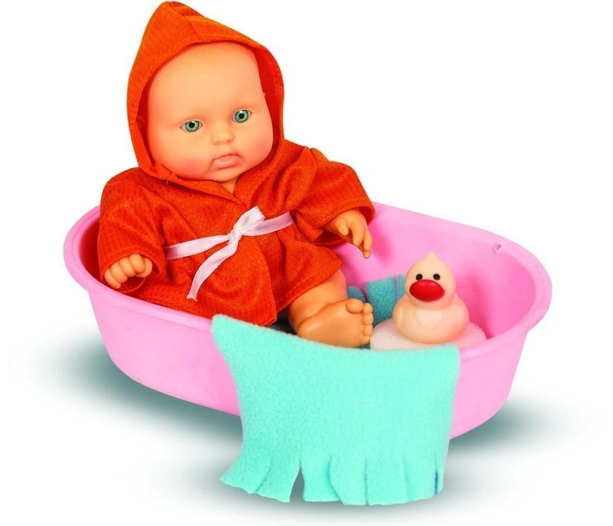 Baby Doll Set in Bathtub, Model V594