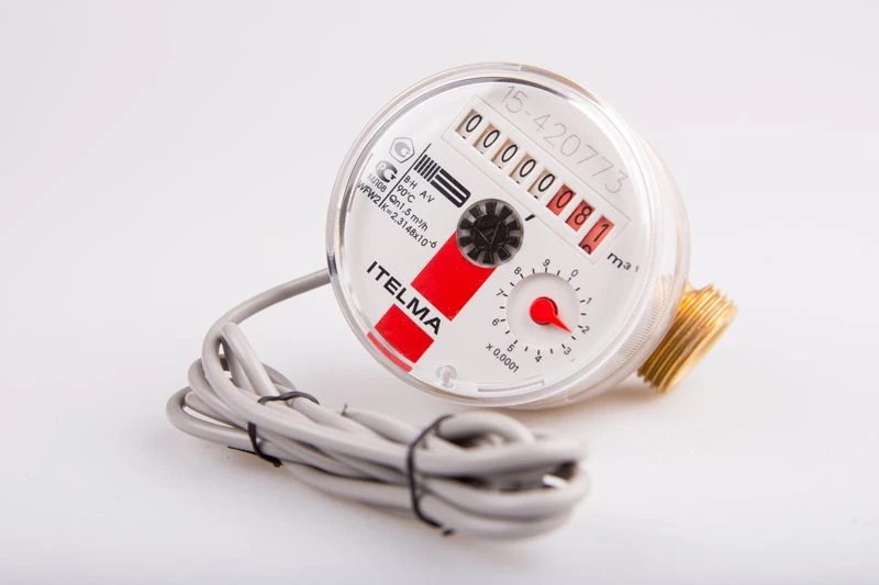 Mechanical Water Flow Meter ITELMA WFW 24.D080 for Hot Water
