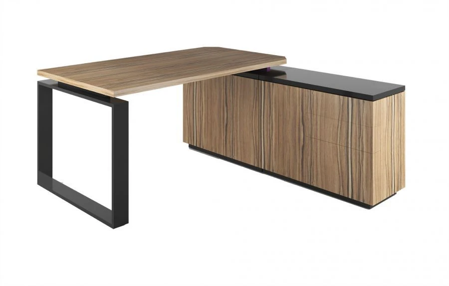 Executive Desk Made of Solid Wood and Veneer CBp2-3-23