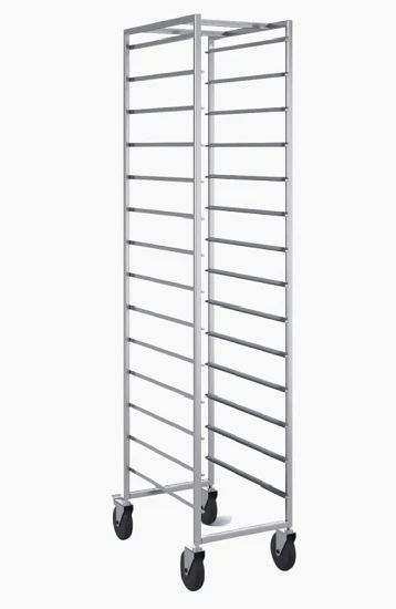 GN1/1 12-Level Gastro Container Trolley AISI 304