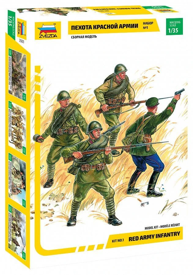 Red Army Infantry Model No. 1 - Assemble Your Own