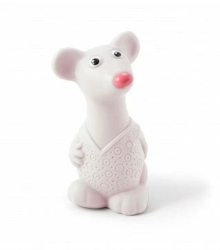 Charming White Mouse Toy for Kids