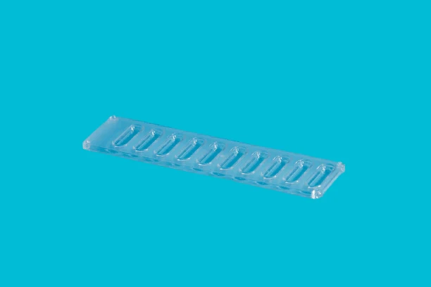Disposable Polymer Immunological Plate, 10 Wells (Transparent) - M-05