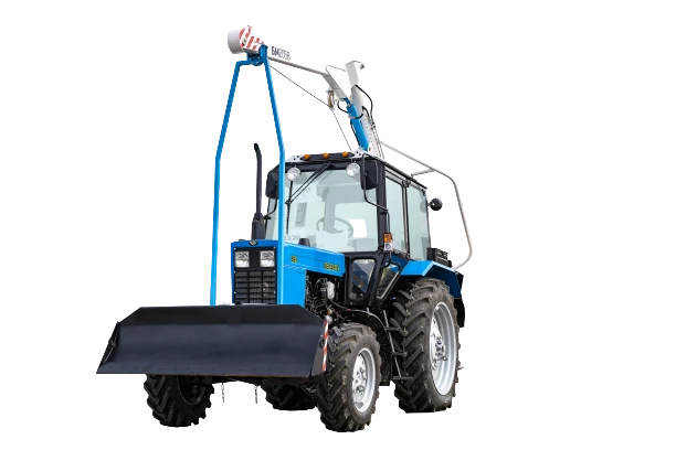 BM-205D Drilling and Crane Machine Based on Belarus-82.1 Tractor