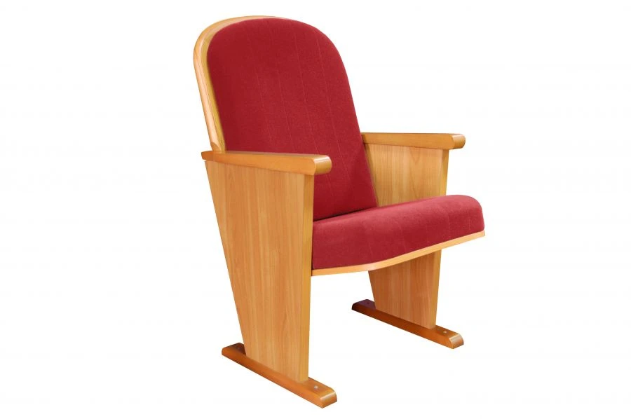 Classic Design Auditorium Chair with Silent Return Mechanism