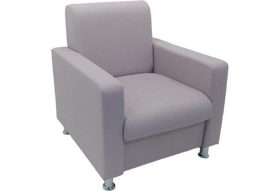 Customizable Milan Armchair with Wooden Frame