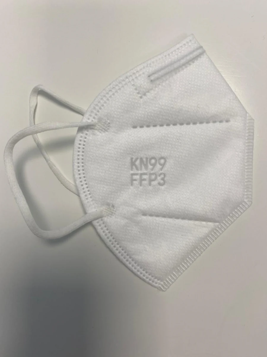 Disposable Non-Sterile Respirator FFP3 KN99 without Exhalation Valve
