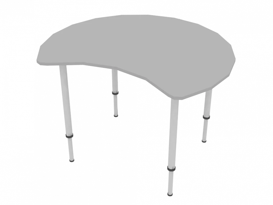 Adjustable Round Table "MONTH" 1050x880x640-750mm