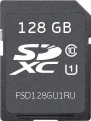 FSD 128GB SDHC Memory Card