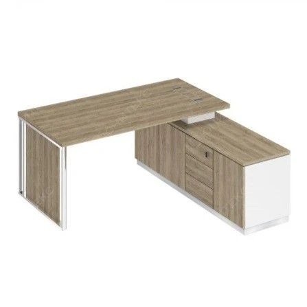 مكتب تنفيذي مع قاعدة دعم