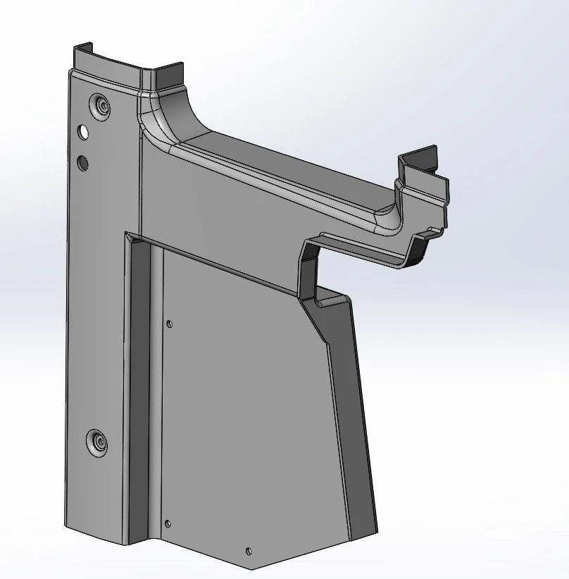 Left Panel for Tractor Cabin - Model 210.11.16.01.041