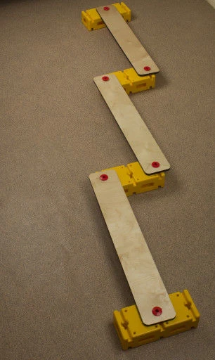 Universal Balance Game Set - 4 Bricks, 3 Boards, 6 Hubs