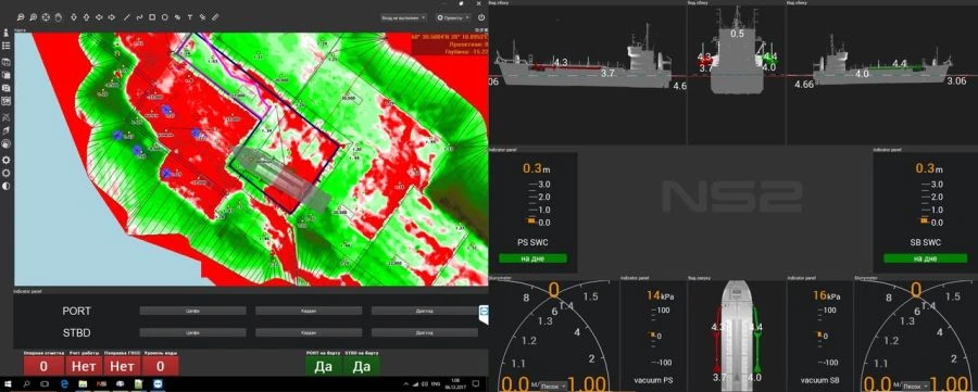 Nonius Software-Hardware Complex for Dredger Automation and Performance Monitoring