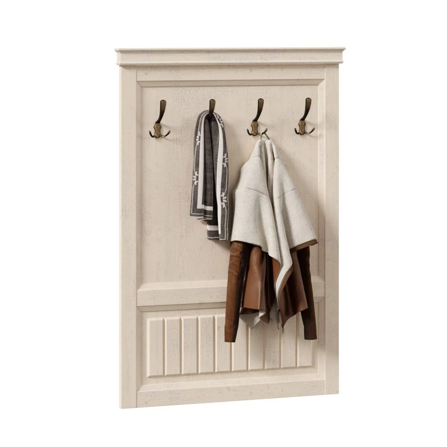 Ameli Wall Coat Rack (Provence Oak) - Model LD.642190.000