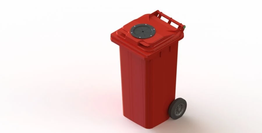 Mobile Waste Container 120L Art. 23.C29.V/1