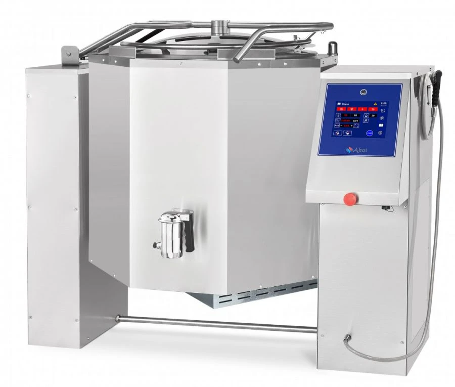 Electric Cooking Kettle for Broths and Soups, KPEM-100-O