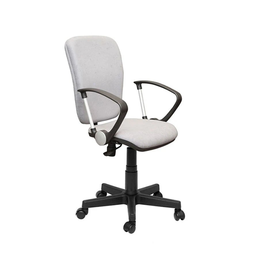 كرسي إيمير بإطار معدني مع تنجيد من القماش