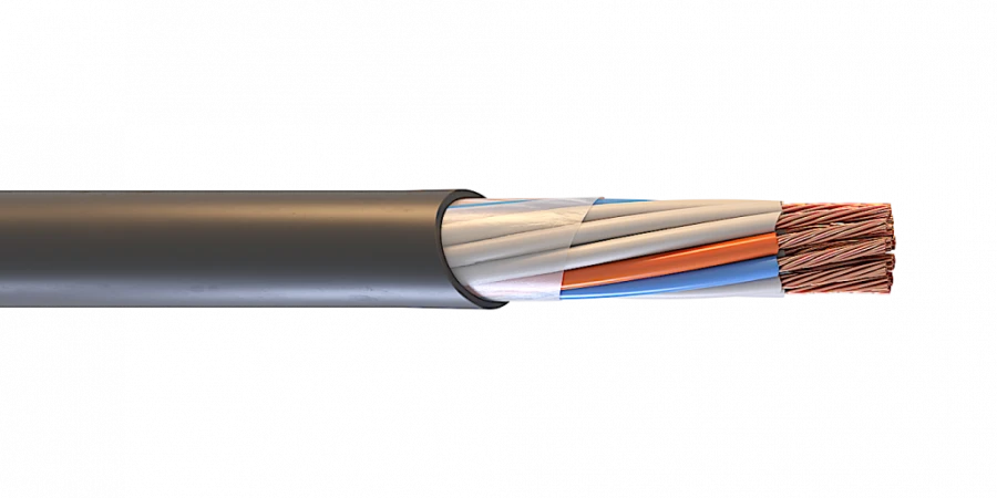 Control Cables with Polyethylene Insulation, PVC Jacket - KUPV