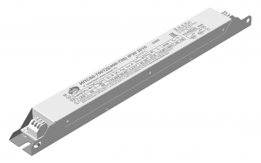 LED Power Supply IPS60-700TD(400-700) IP20 2010