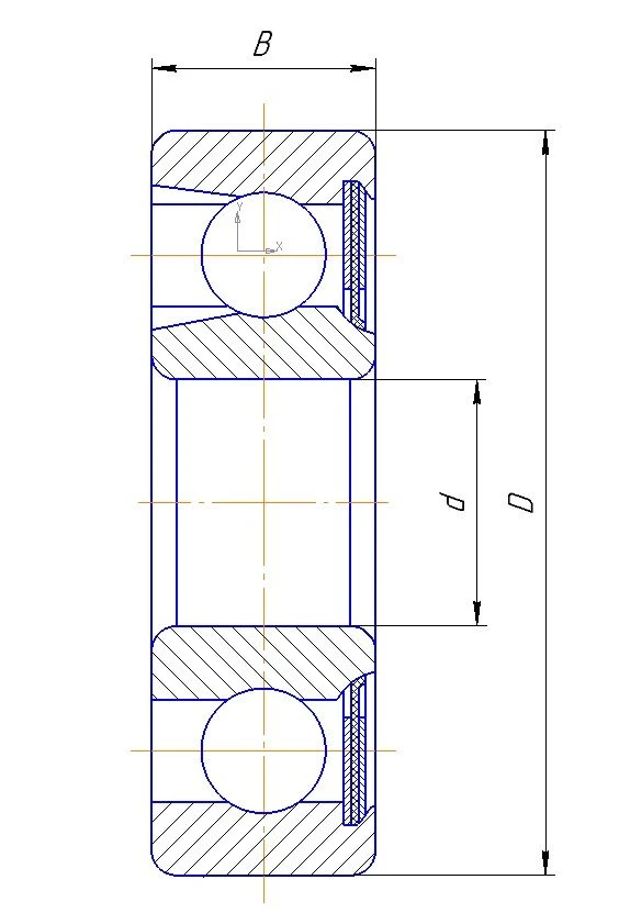 Rolling Bearing 970206K1-ETU 100/3