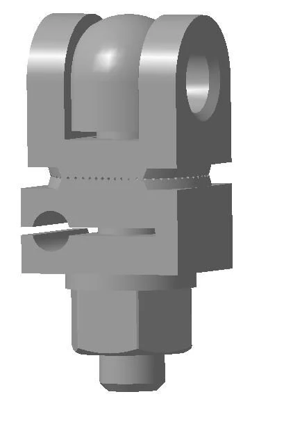 Closed Clamp 4.0/2.5 for Rod Holders